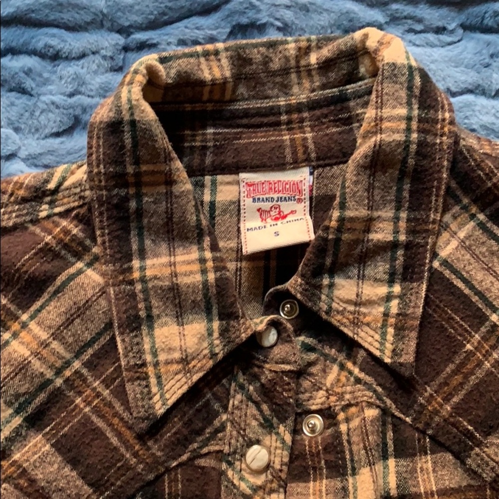 True religion button up